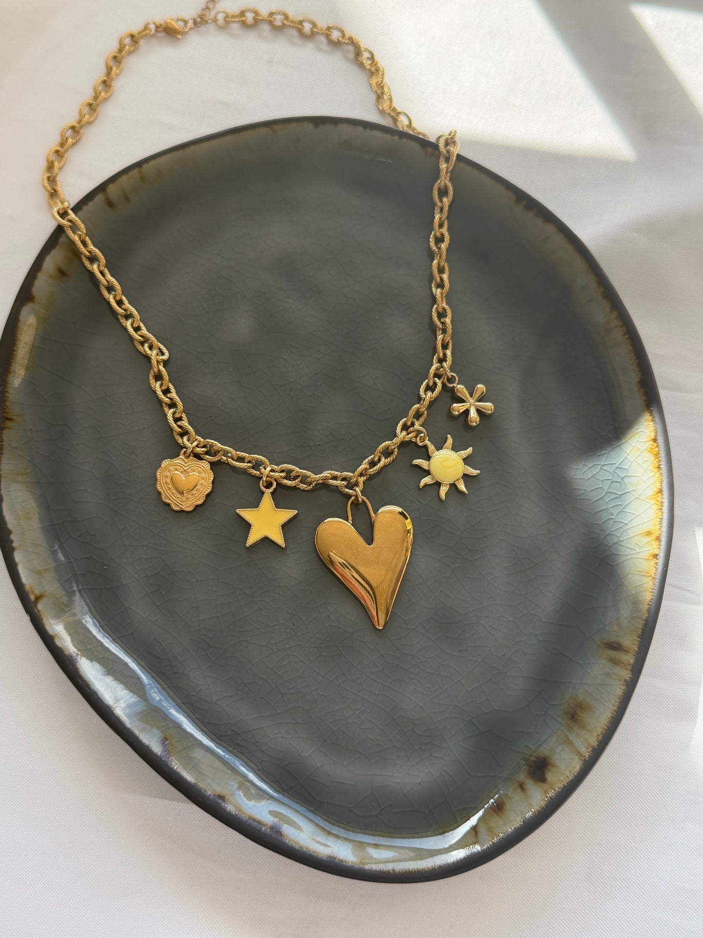 Bedelketting (16) - goud