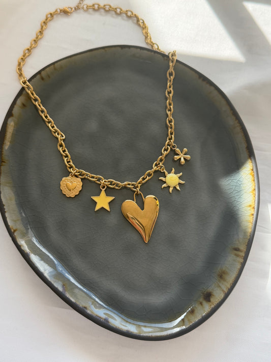 Bedelketting (16) - goud