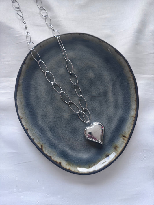 ‘LOVELY’ ketting - zilver