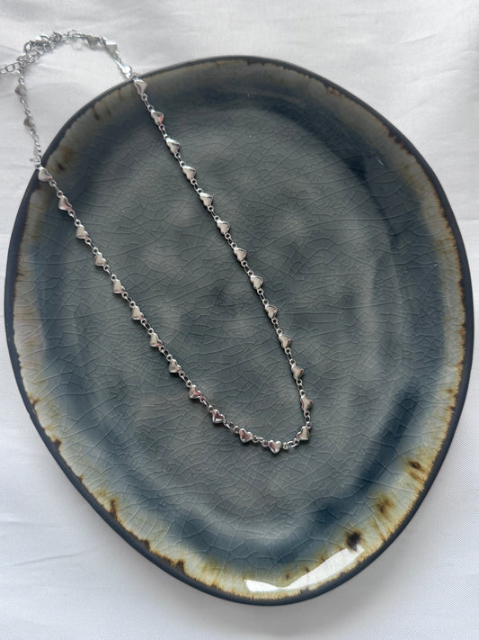 ‘KAILEY’ ketting - zilver