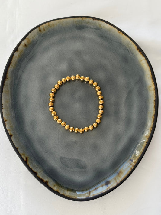 ‘CLASSY’ armband - goud/zilver