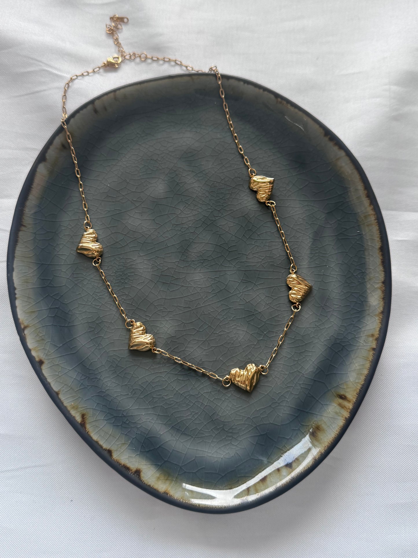‘CRUSH’ ketting - goud