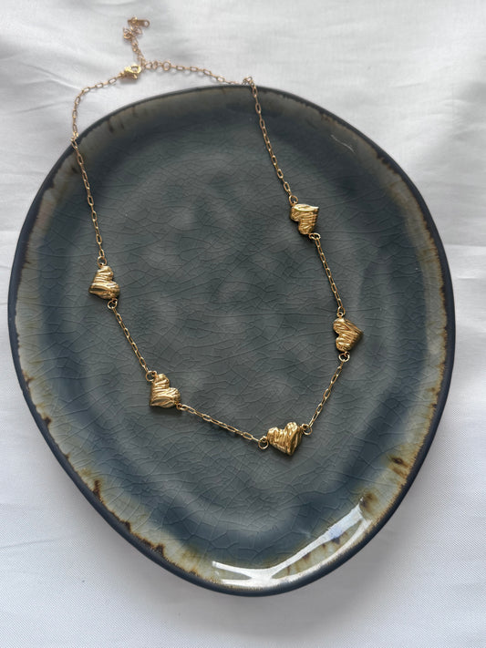 ‘CRUSH’ ketting - goud