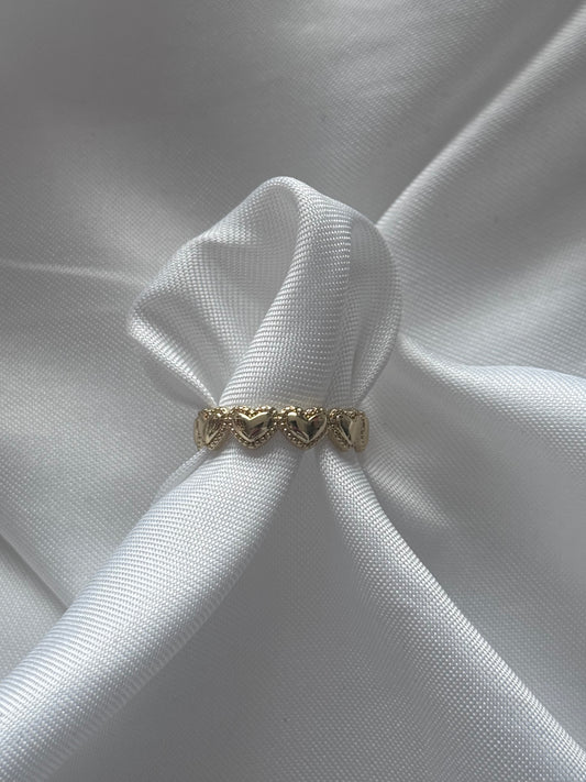 ‘BFF’ ring - goud