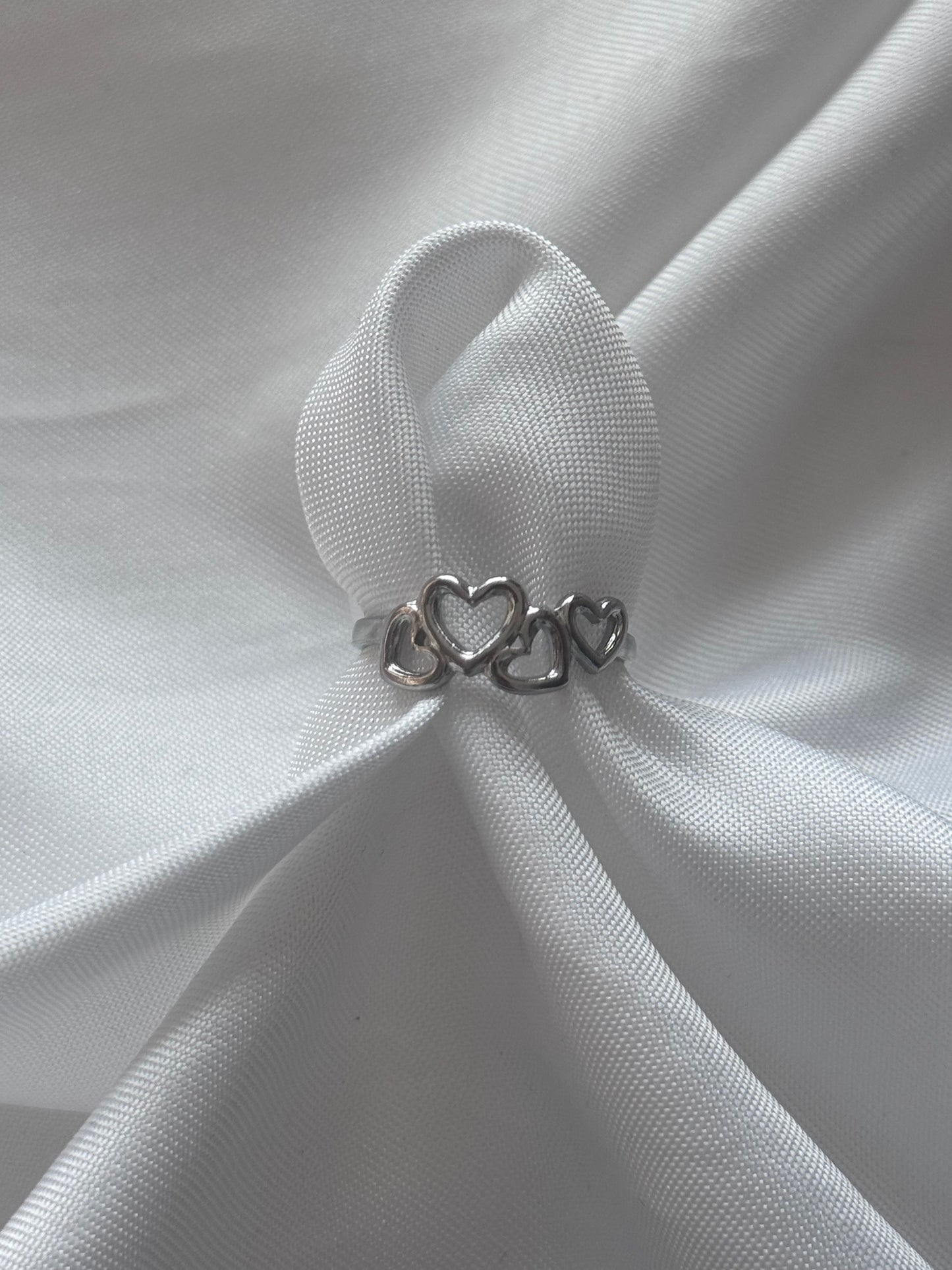 ‘FOREVER’ ring - goud/zilver