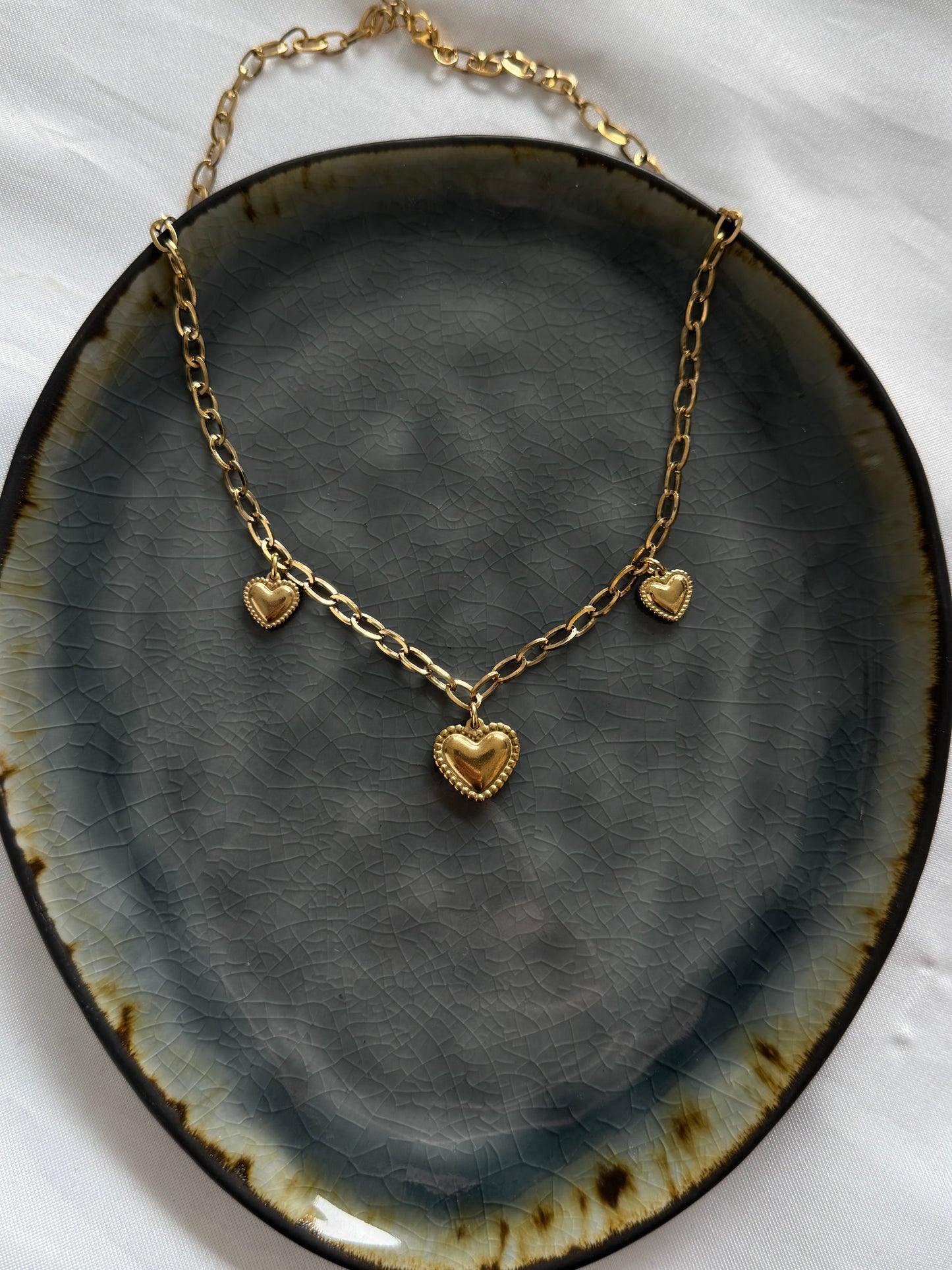‘ALINE’ ketting - goud/zilver