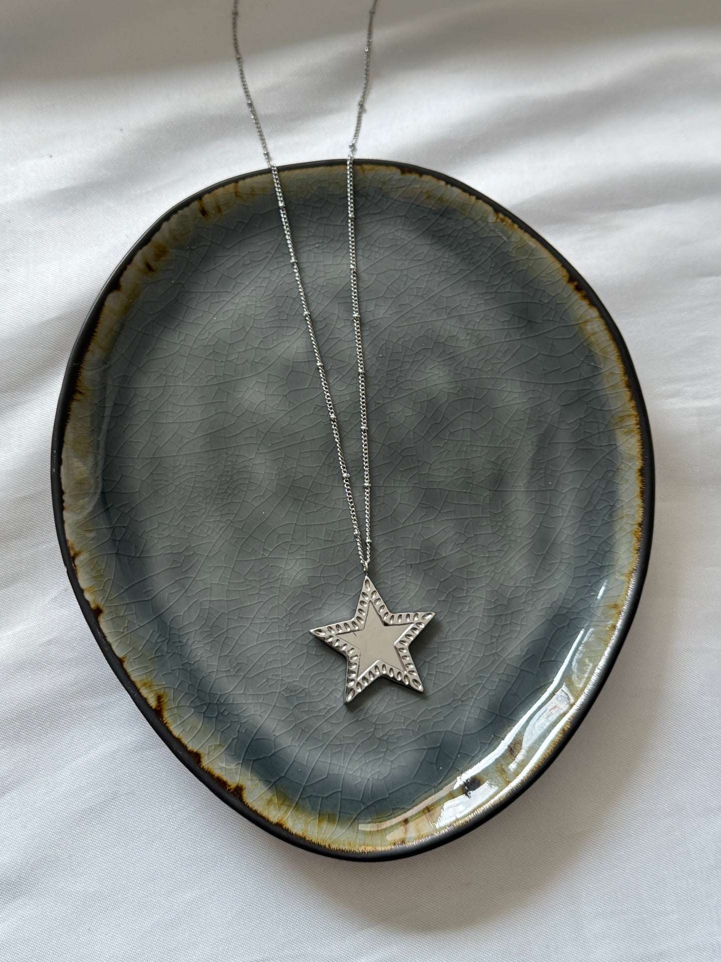 ‘SPARKLES’ ketting - zilver
