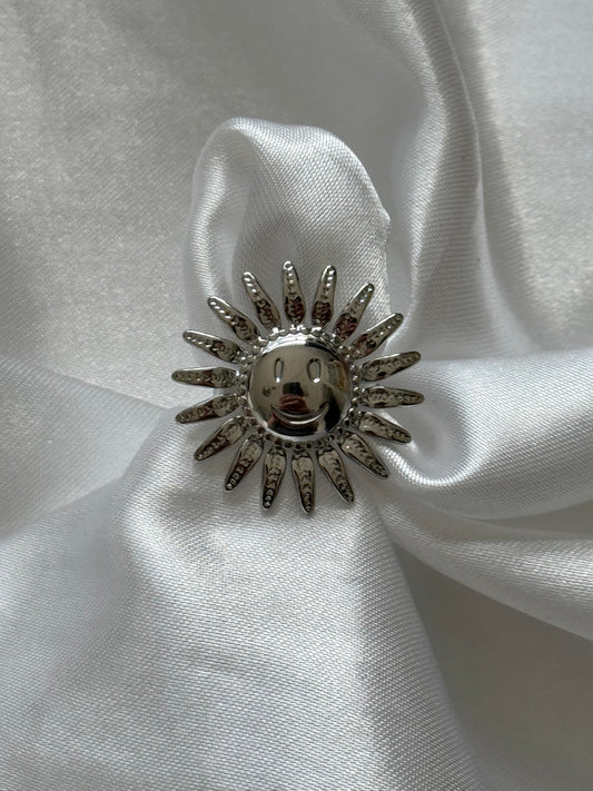 ‘SUNSHINE’ ring - zilver
