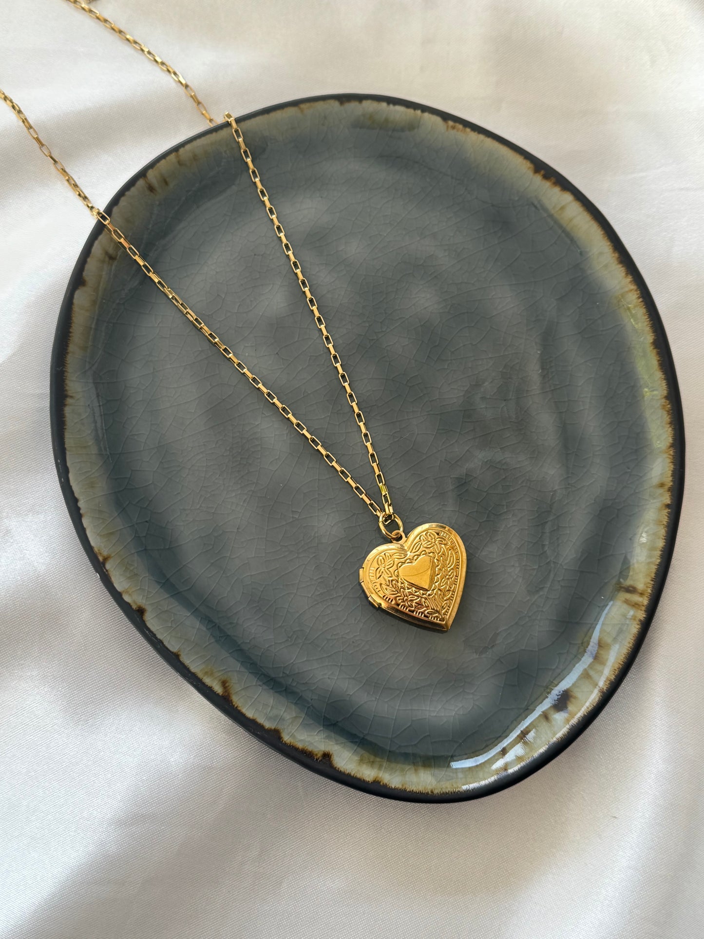 ‘LOCKED LOVE’ ketting - goud/zilver
