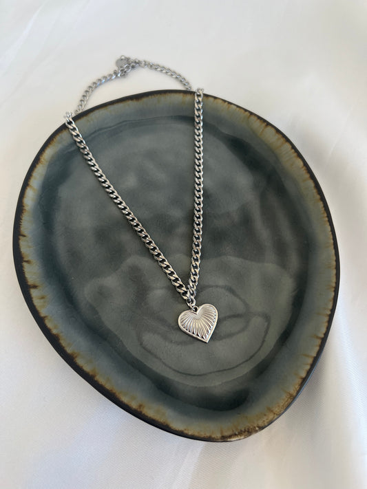 ‘VALENTINE’ ketting - goud/zilver