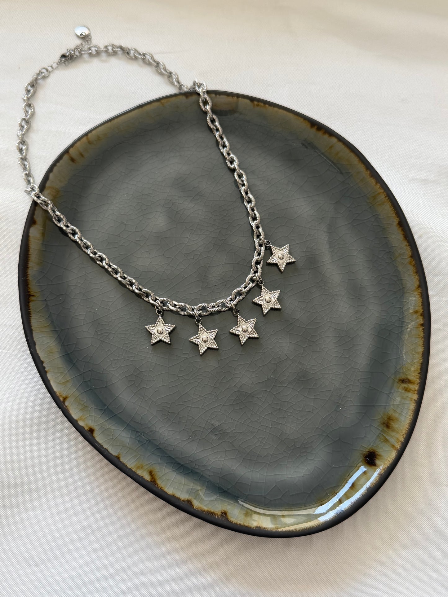 ‘STARLIGHT’ ketting - goud/zilver
