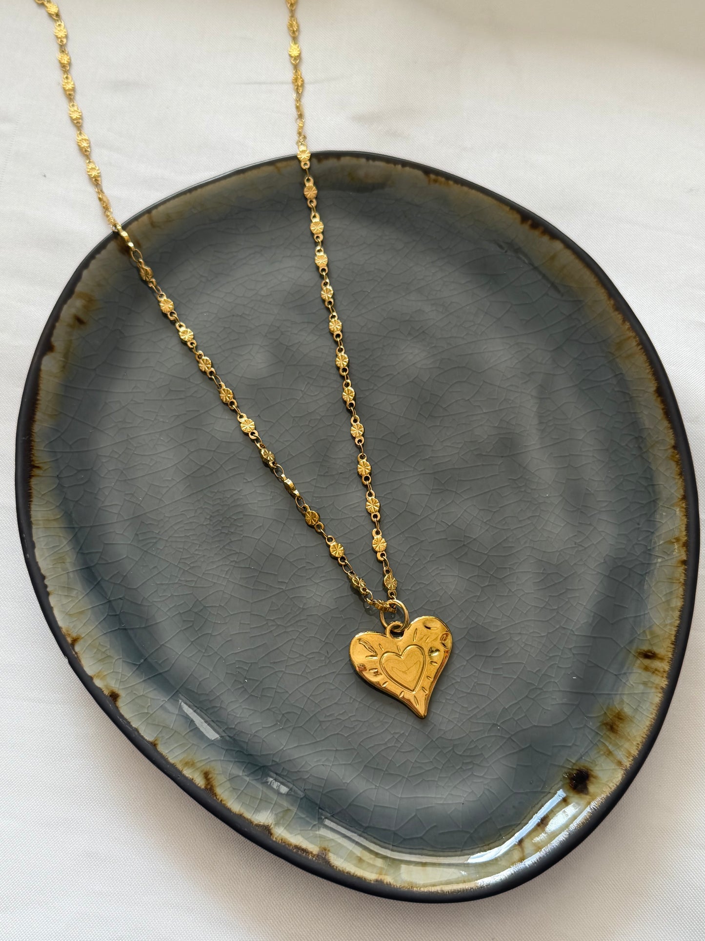 ‘MILOU’ ketting - goud/zilver