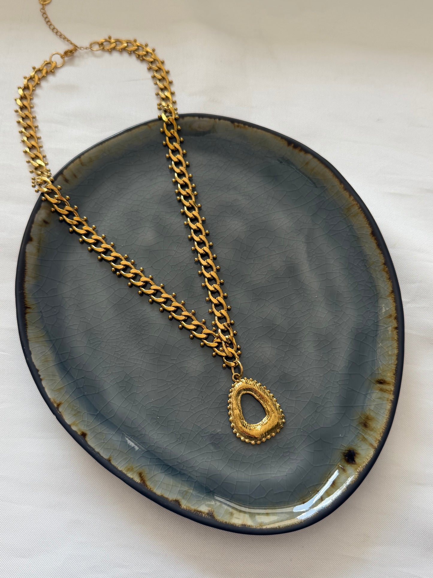 ‘AURORA’ ketting - goud