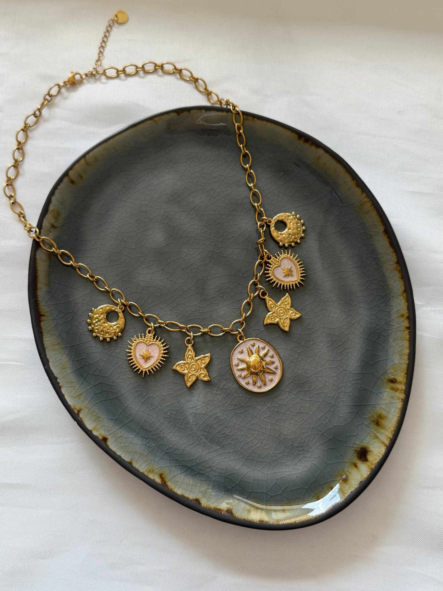 ‘SELINA’ ketting - goud