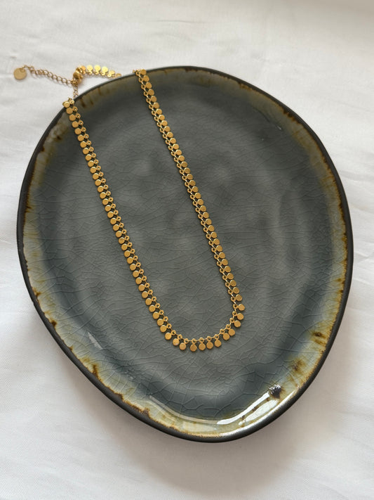 ‘COINS’ ketting - goud