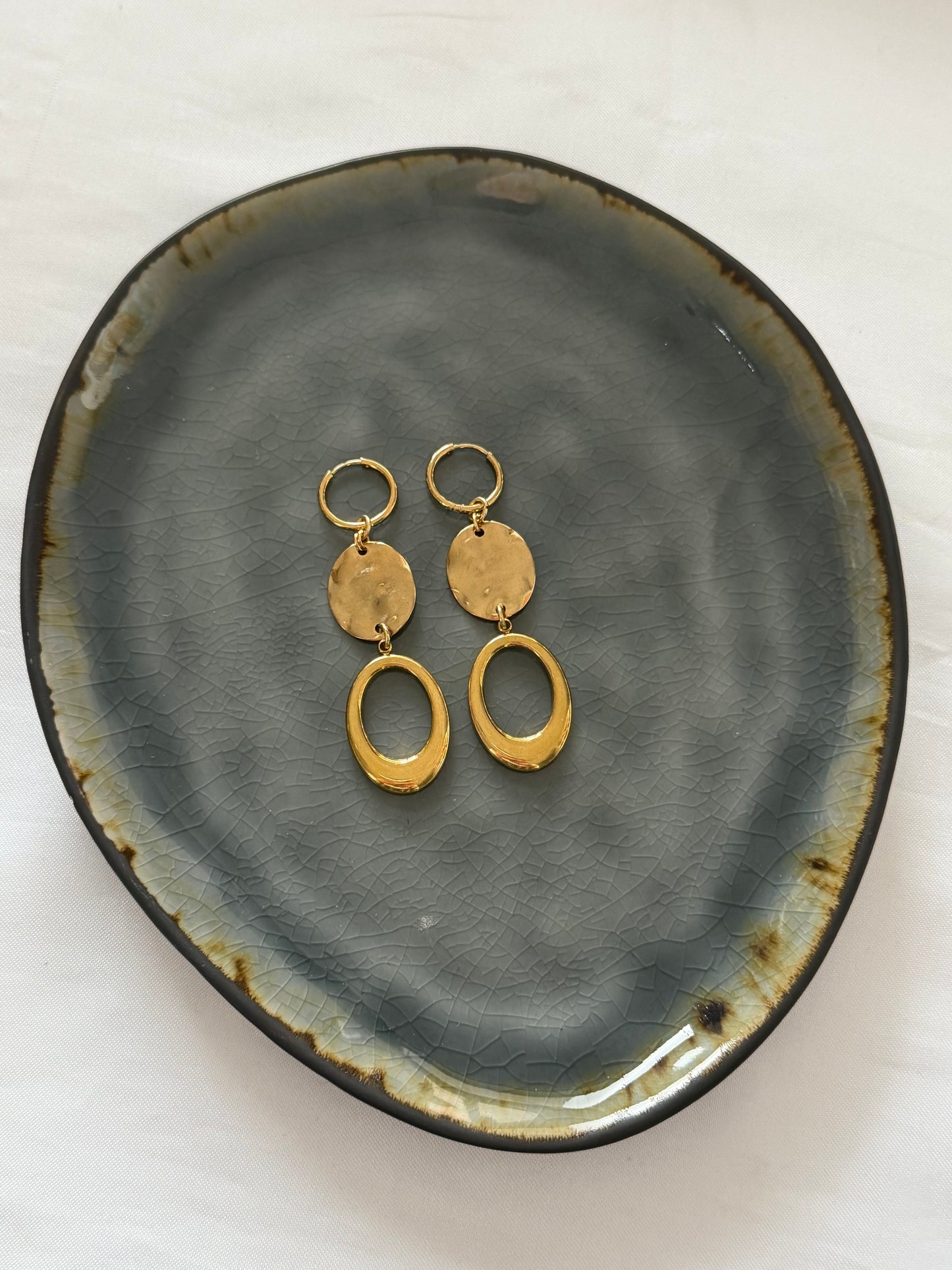‘HAILEY’ oorbellen - goud