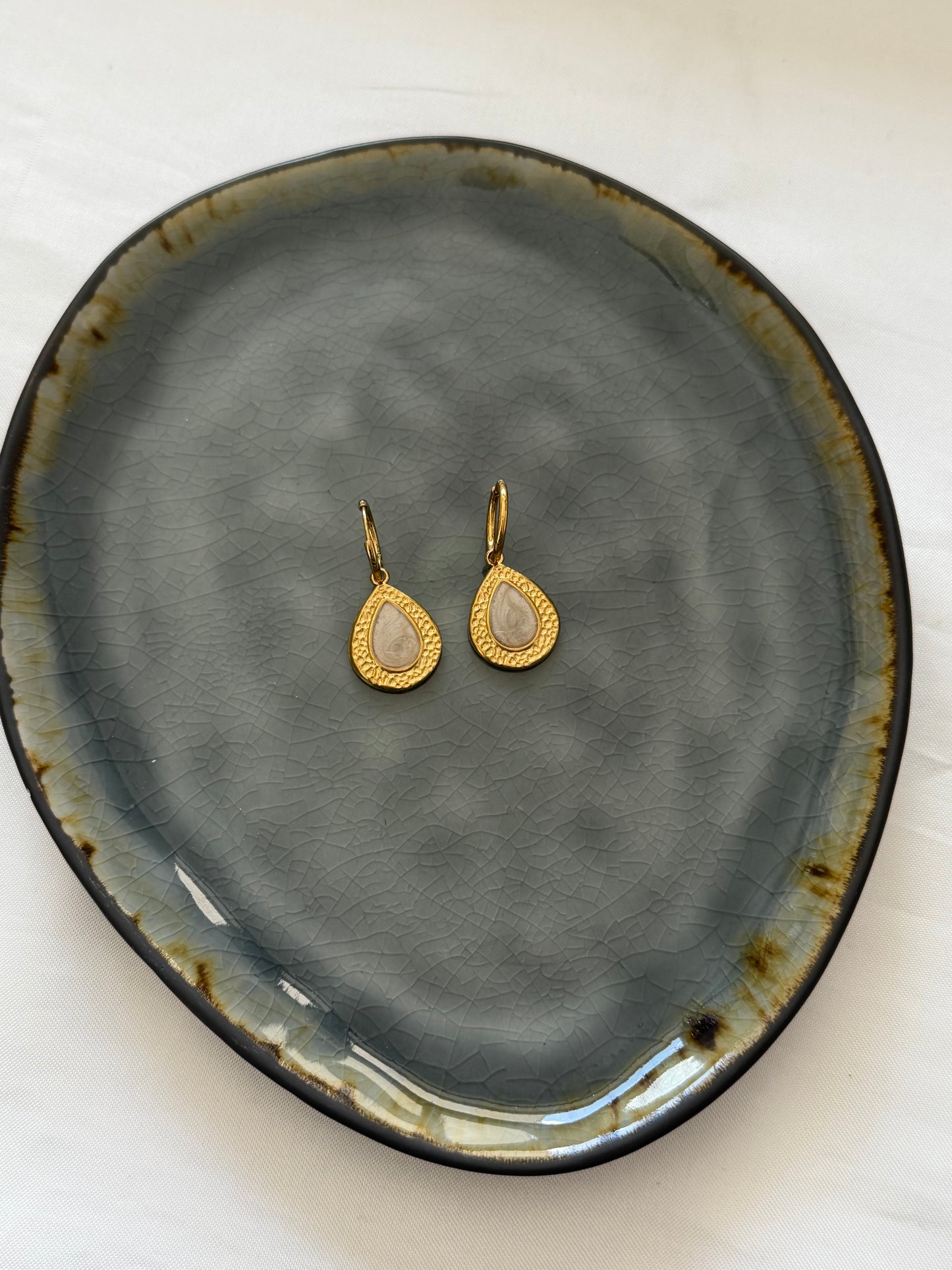 ‘OPHELIA’ oorbellen - goud