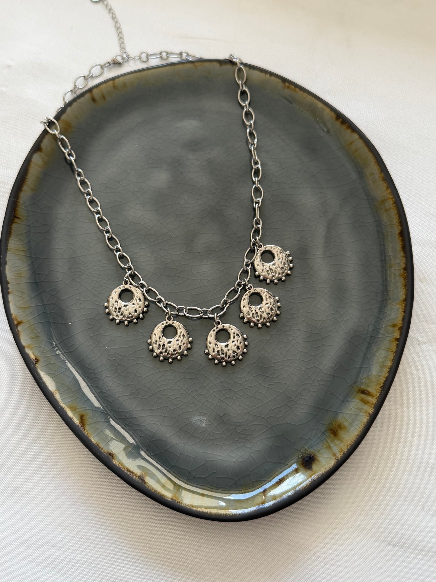 ‘AURELIA’ ketting - goud/zilver