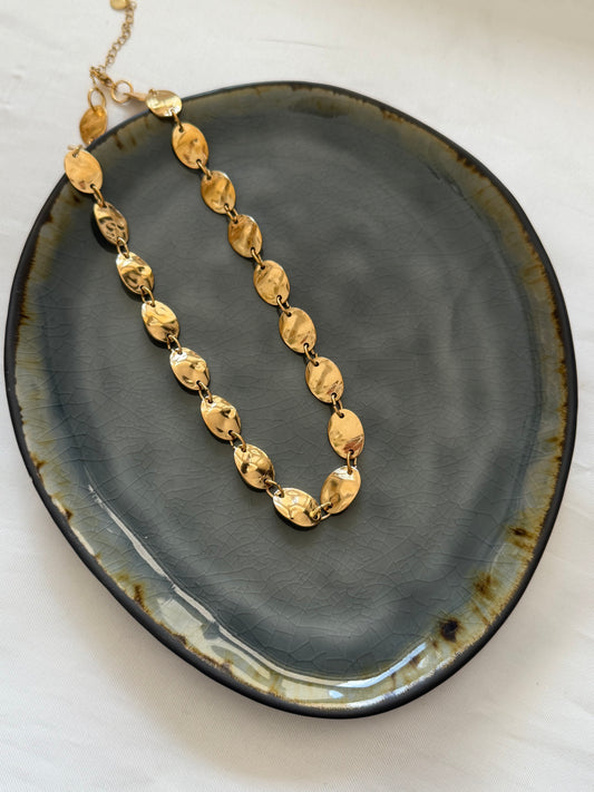 ‘SMALL DOTS’ ketting - goud