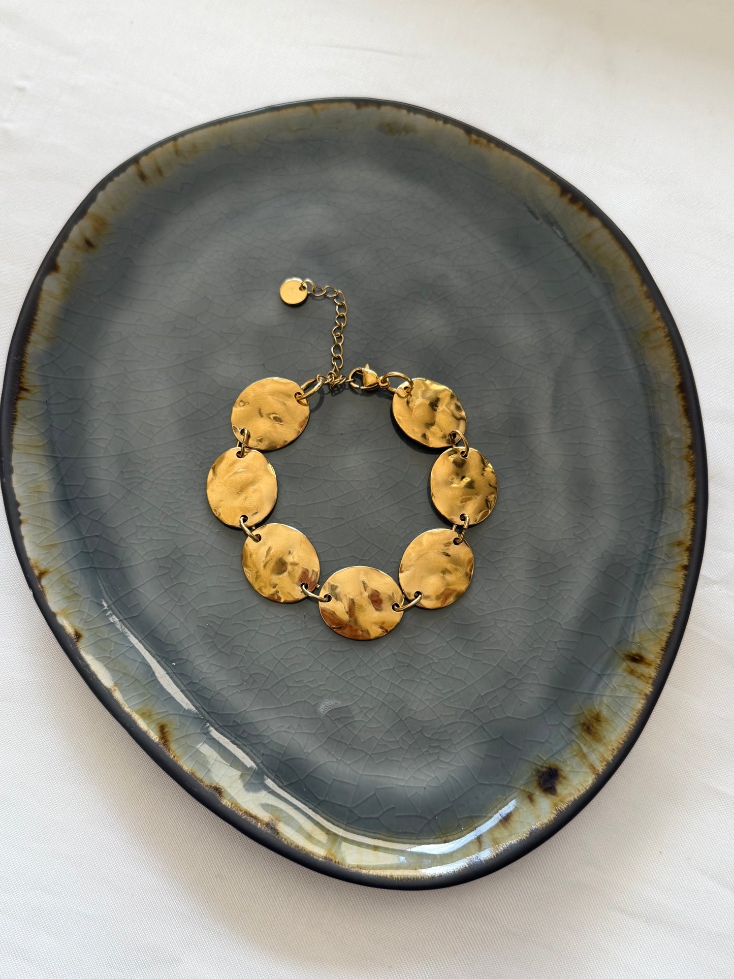 ‘DOTS’ armband - goud
