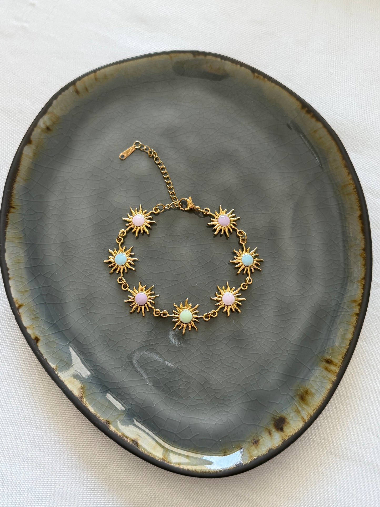 ‘PASTEL’ armband - goud