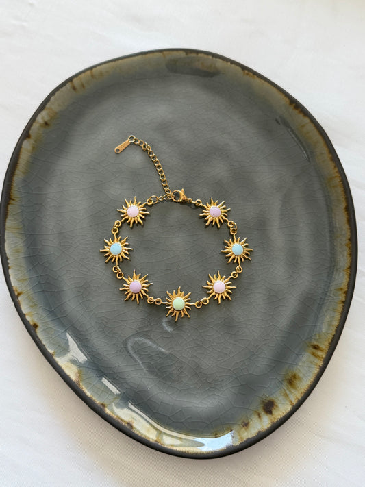 ‘PASTEL’ armband - goud