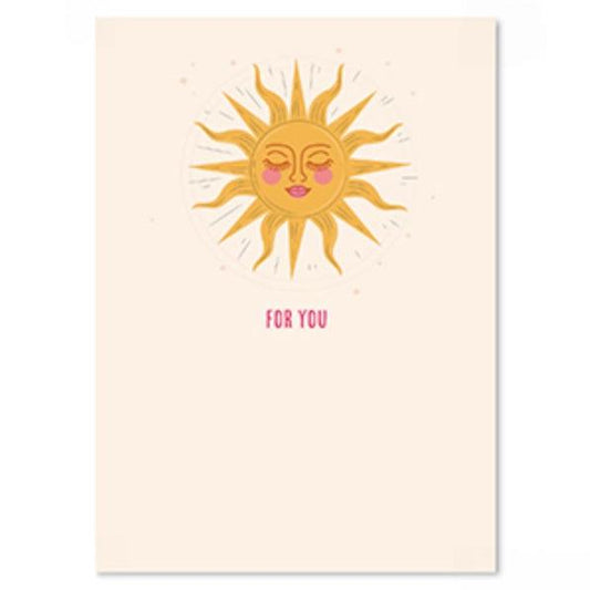 ‘FOR YOU’ kaartje