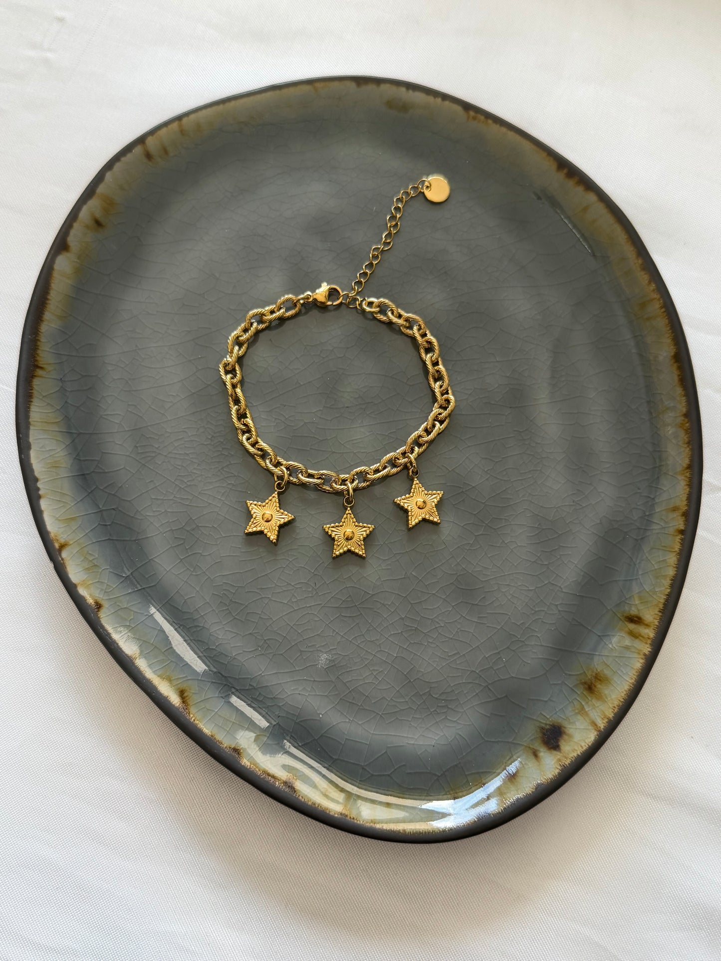‘STARLIGHT’ armband - goud/zilver