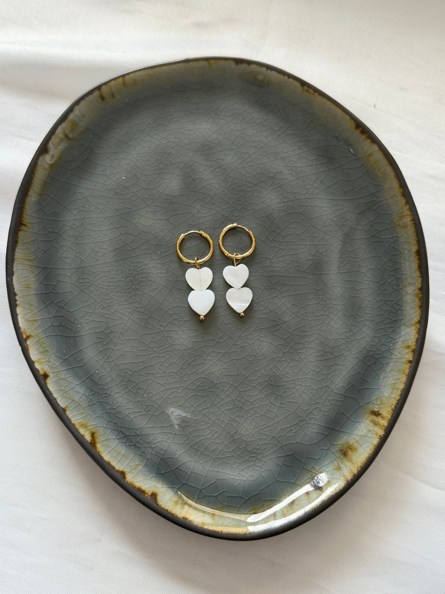‘NELA’ oorbellen - goud/zilver