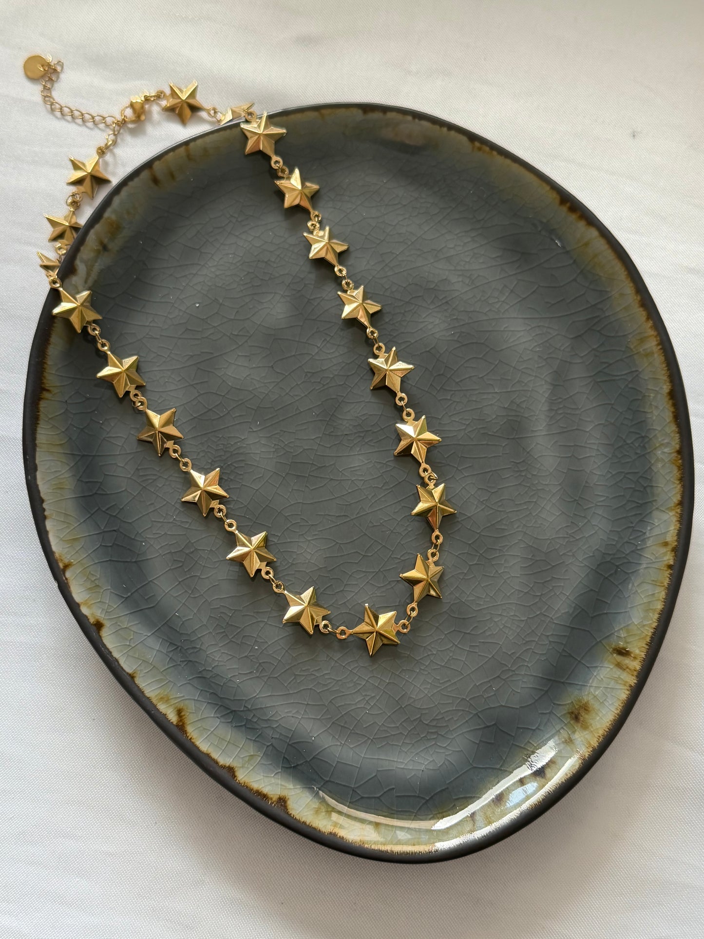 ‘STARGIRL’ ketting - goud/zilver
