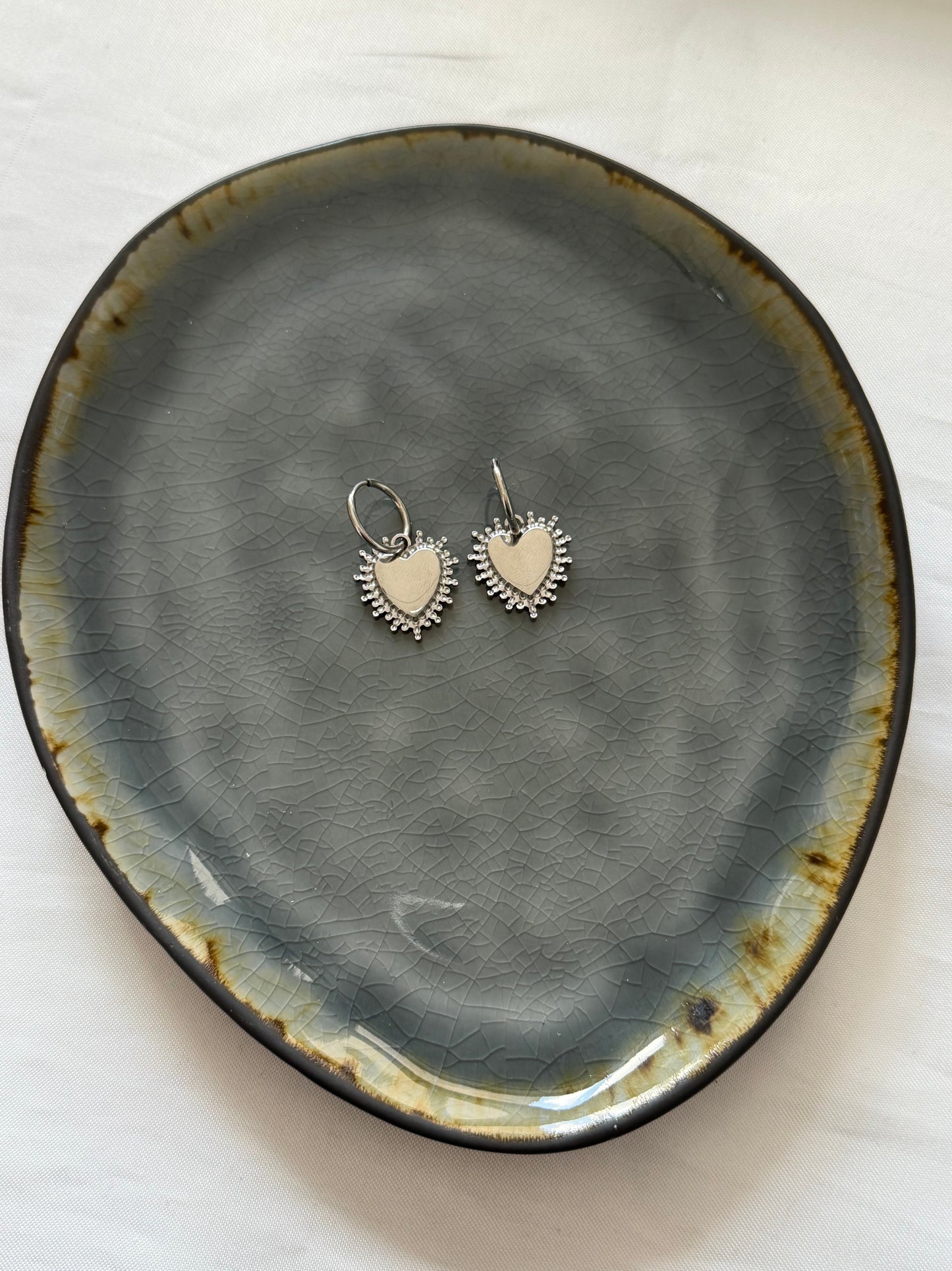 ‘LISELOT’ oorbellen - goud/zilver