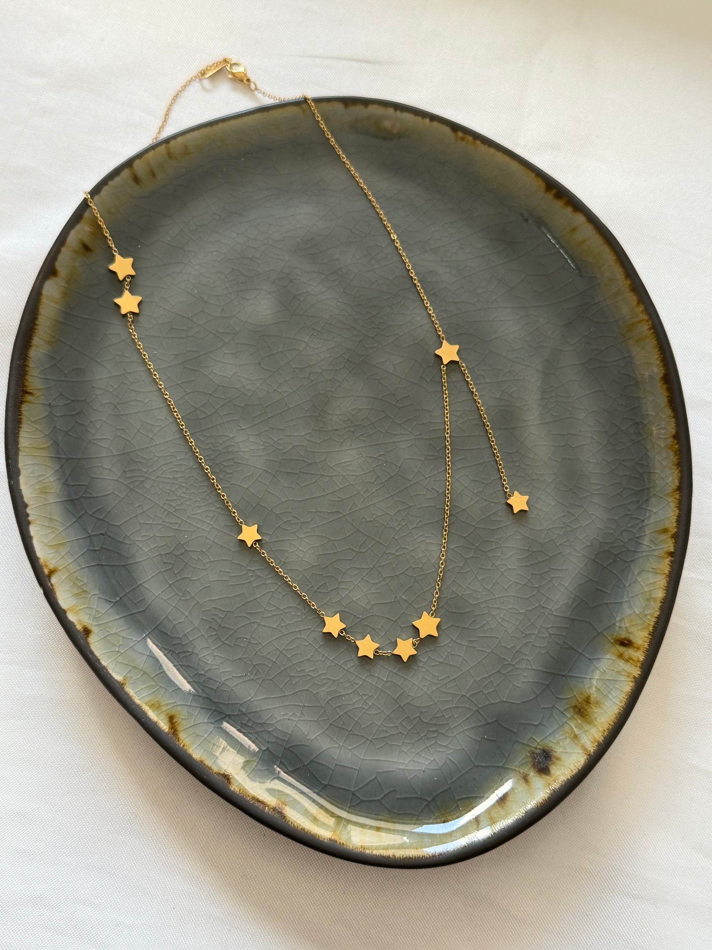 ‘LUCKY STARS’ ketting - goud