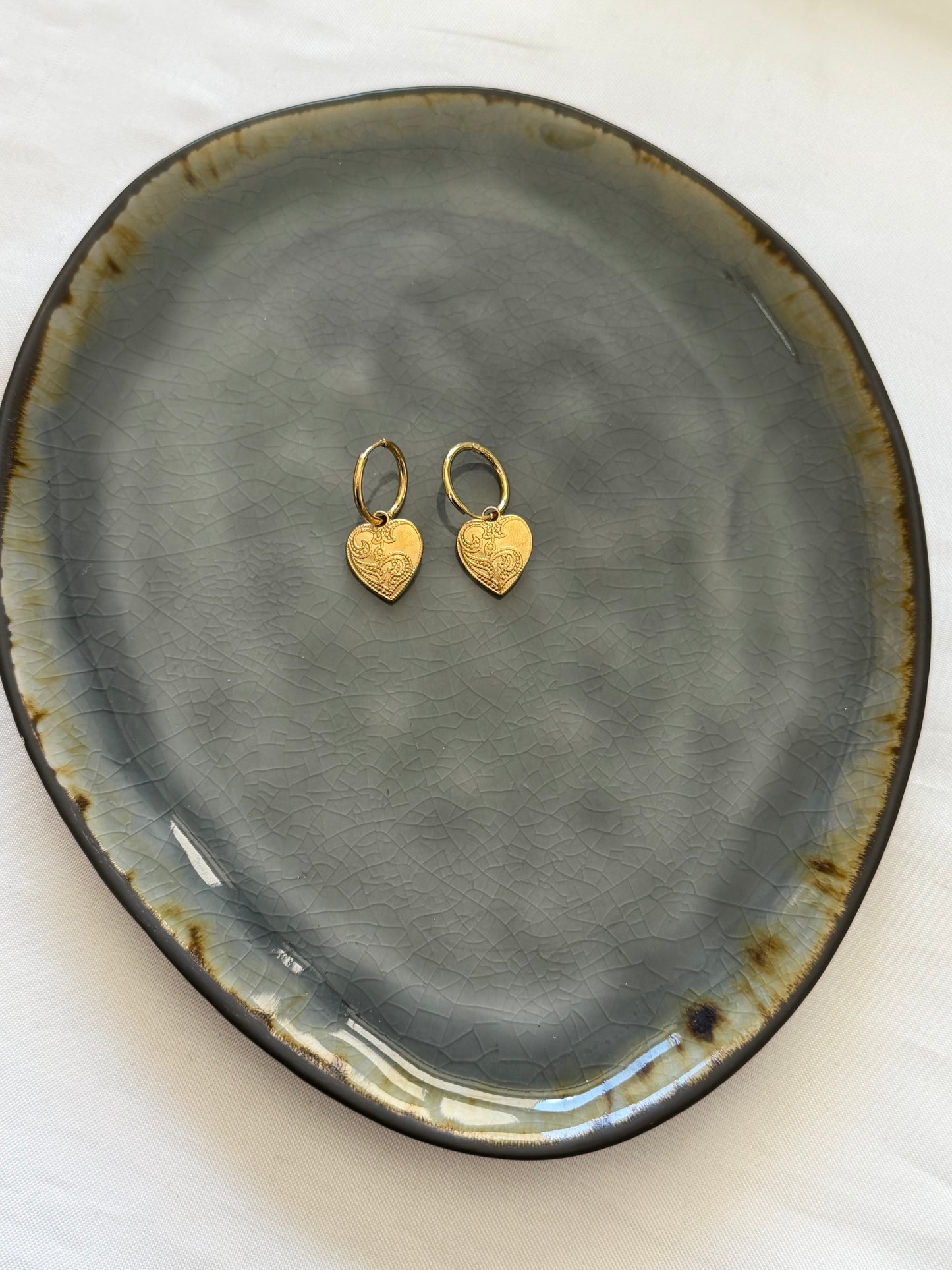 ‘LISA’ oorbellen - goud/zilver