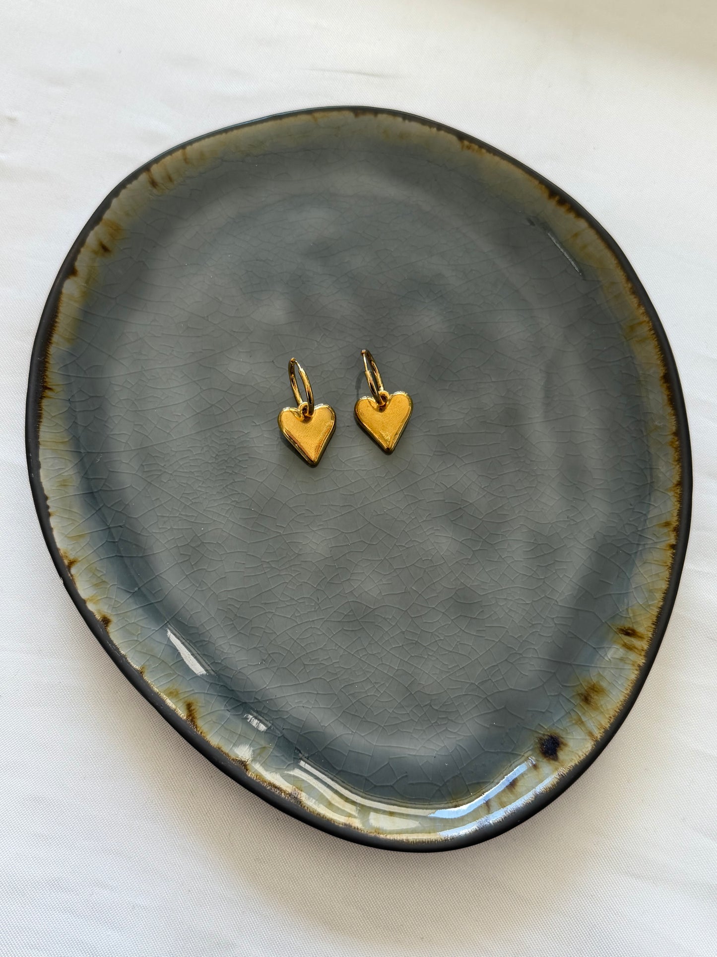 ‘BFF’ oorbellen - goud/zilver