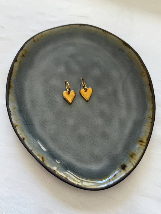 ‘BFF’ oorbellen - goud/zilver