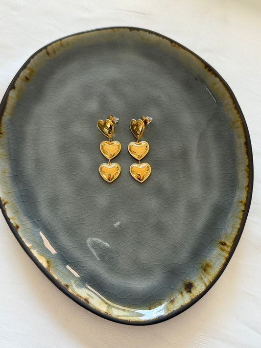‘LILLY’ oorbellen - goud