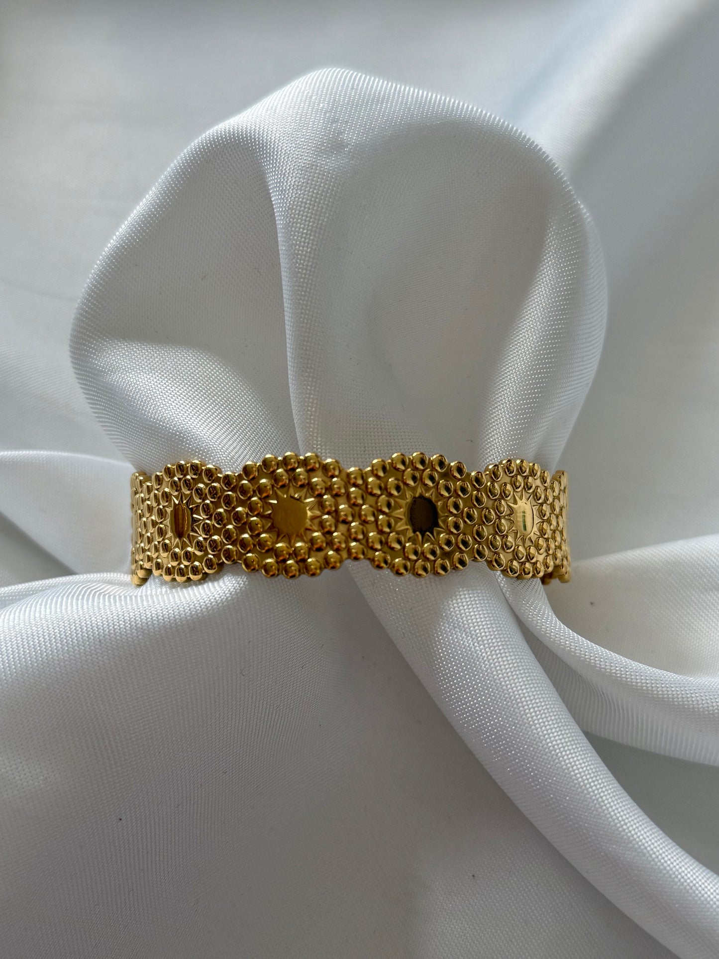 ‘NIKITA’ bangle - goud/zilver