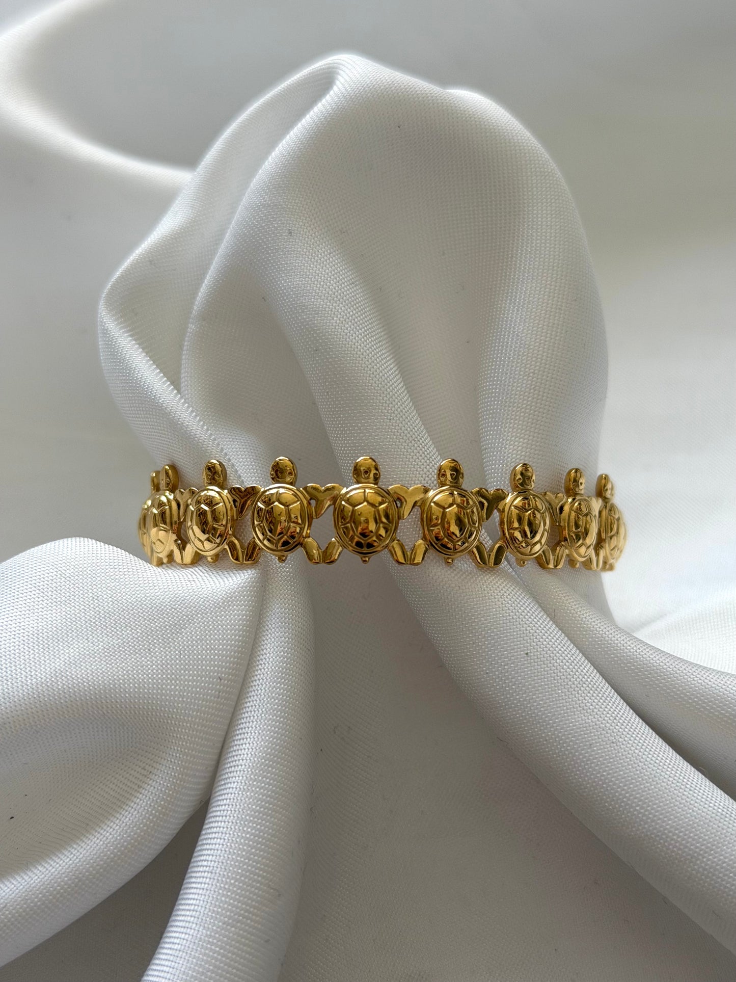 ‘TURTLE’ bangle - goud