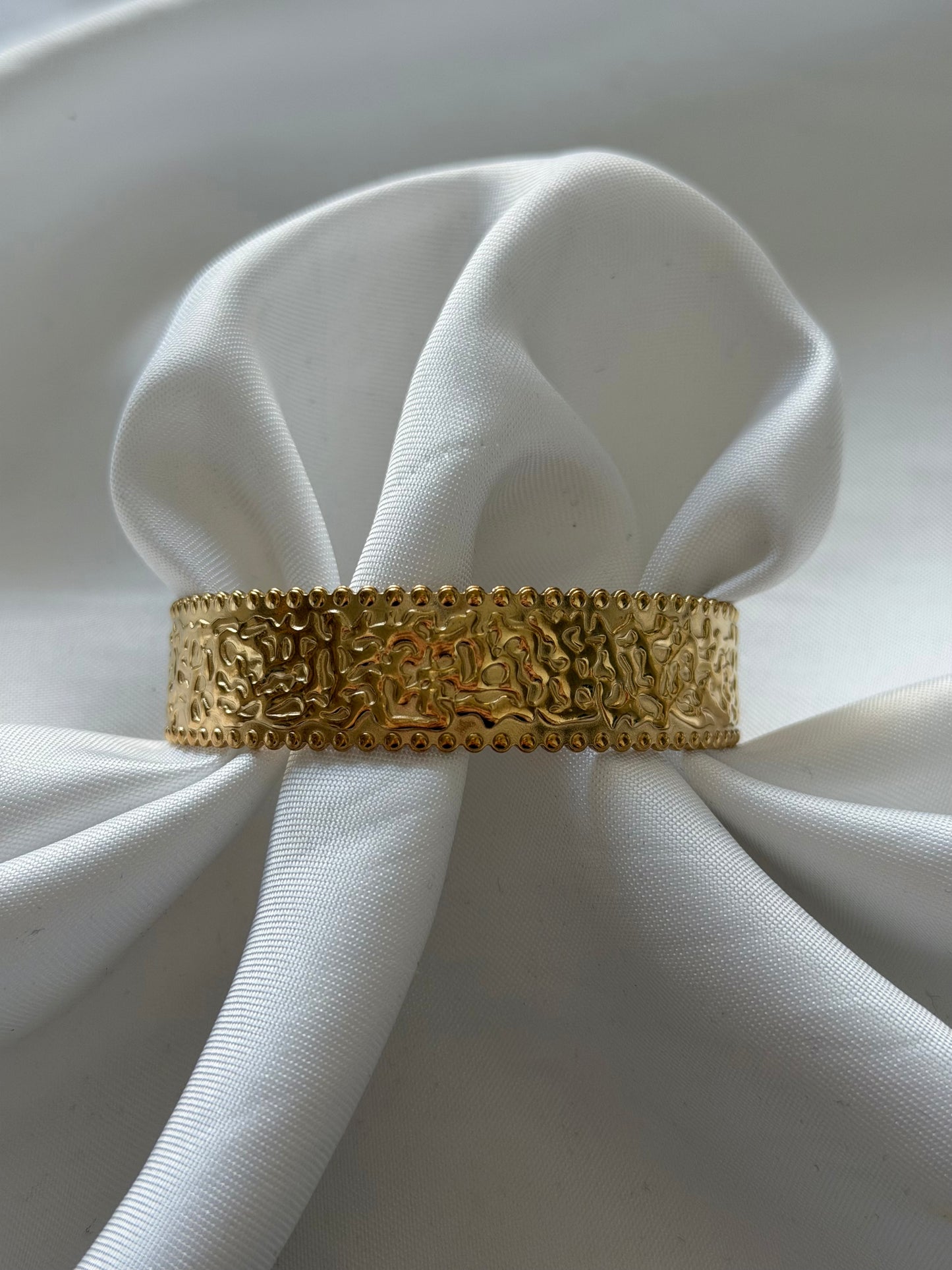 ‘TIRZA’ bangle - goud/zilver