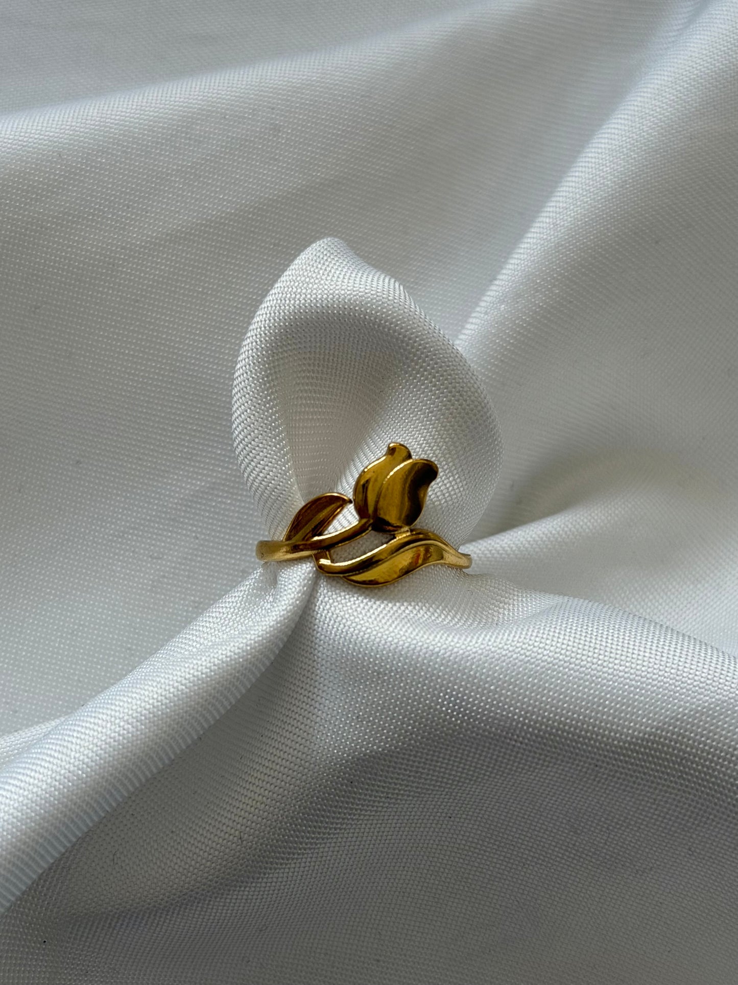 ‘ROSE’ ring - goud/zilver