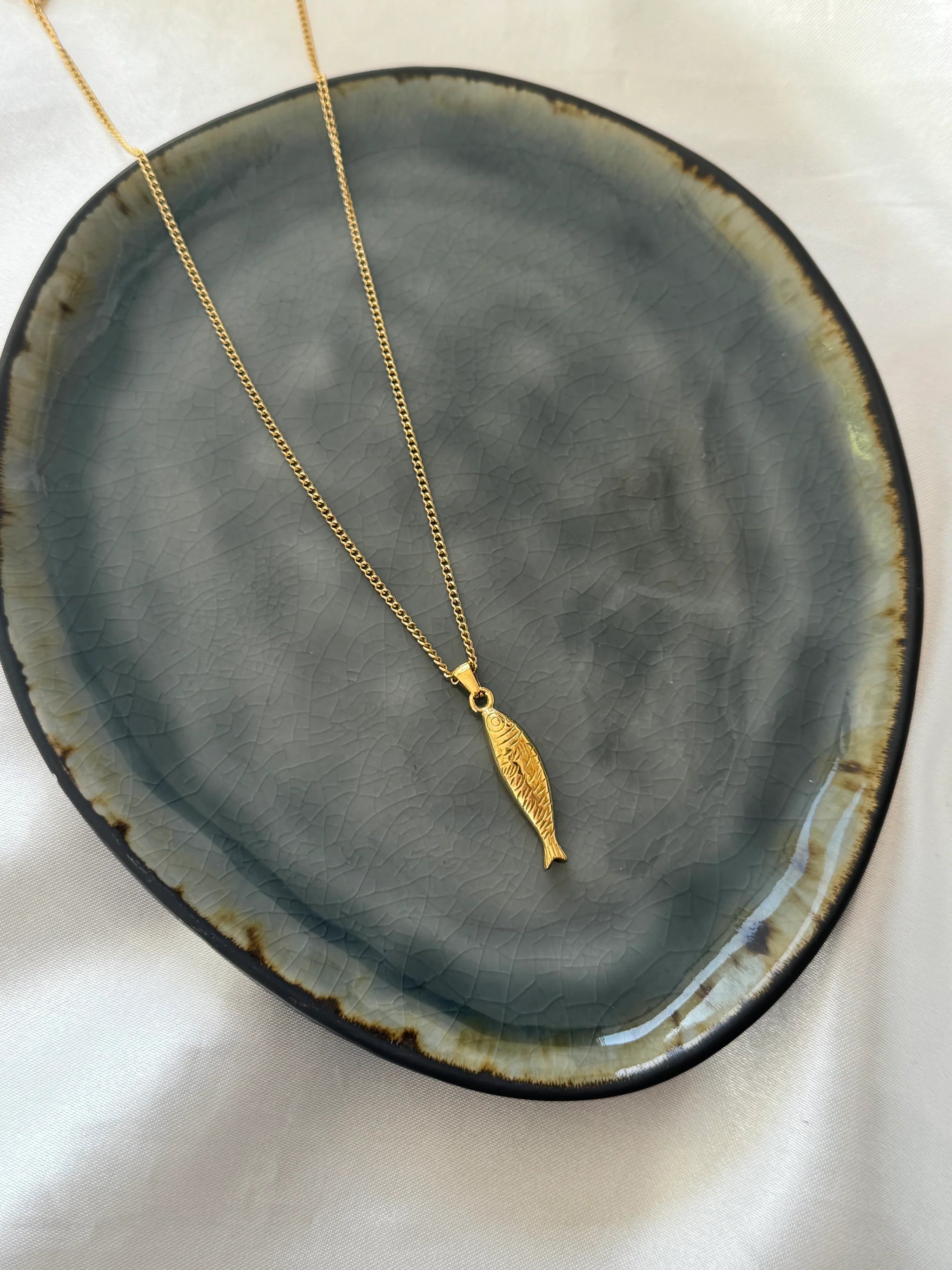 ‘GOLD FISH’ ketting - goud