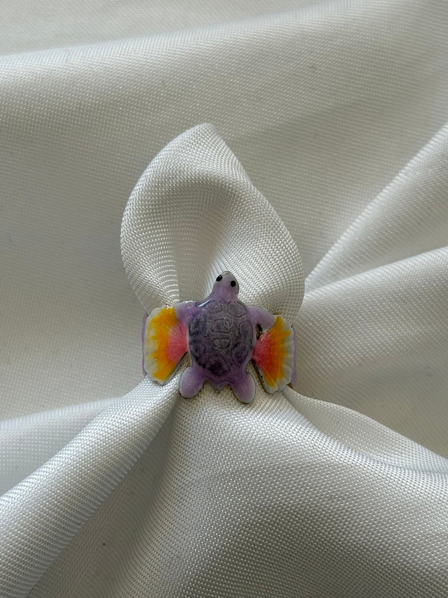 ‘HAPPY TURTLE’ ring - goud
