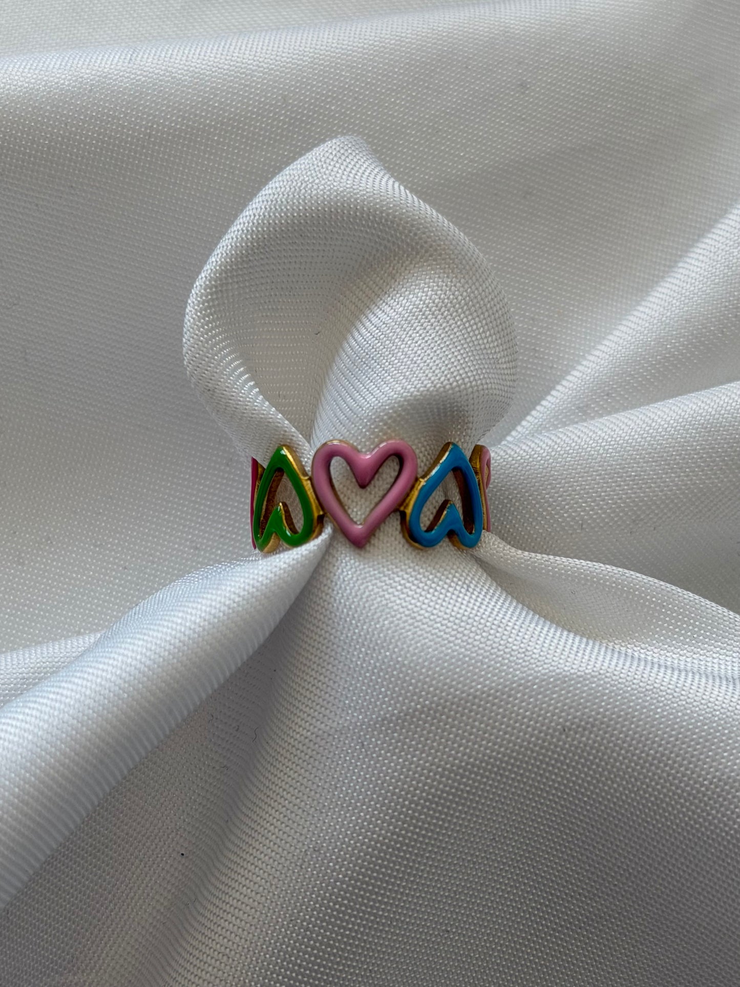 ‘TWISTED LOVE’ ring - goud