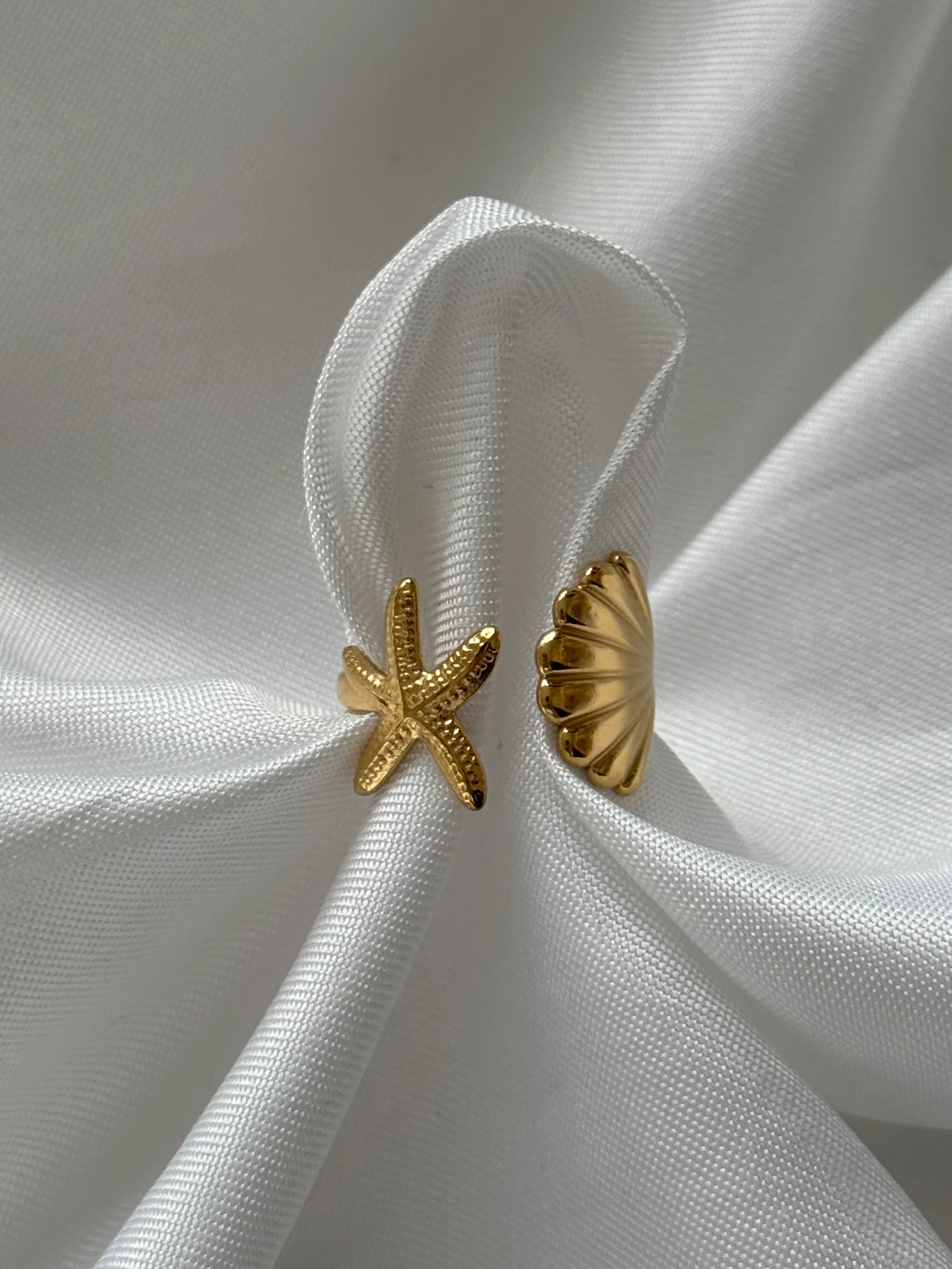 ‘SUMMER’ ring - goud/zilver