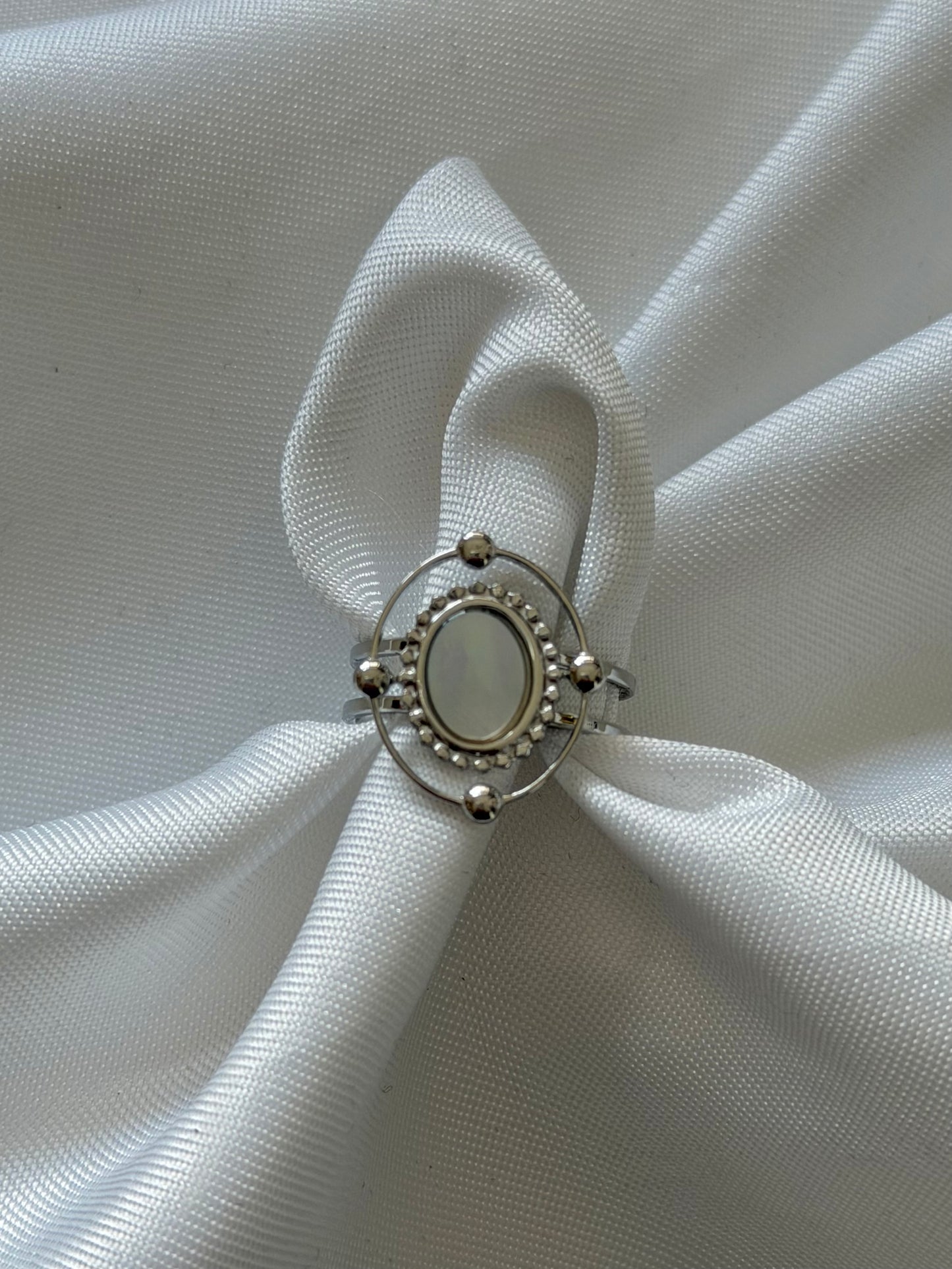 ‘JUPITER’ ring - goud/zilver