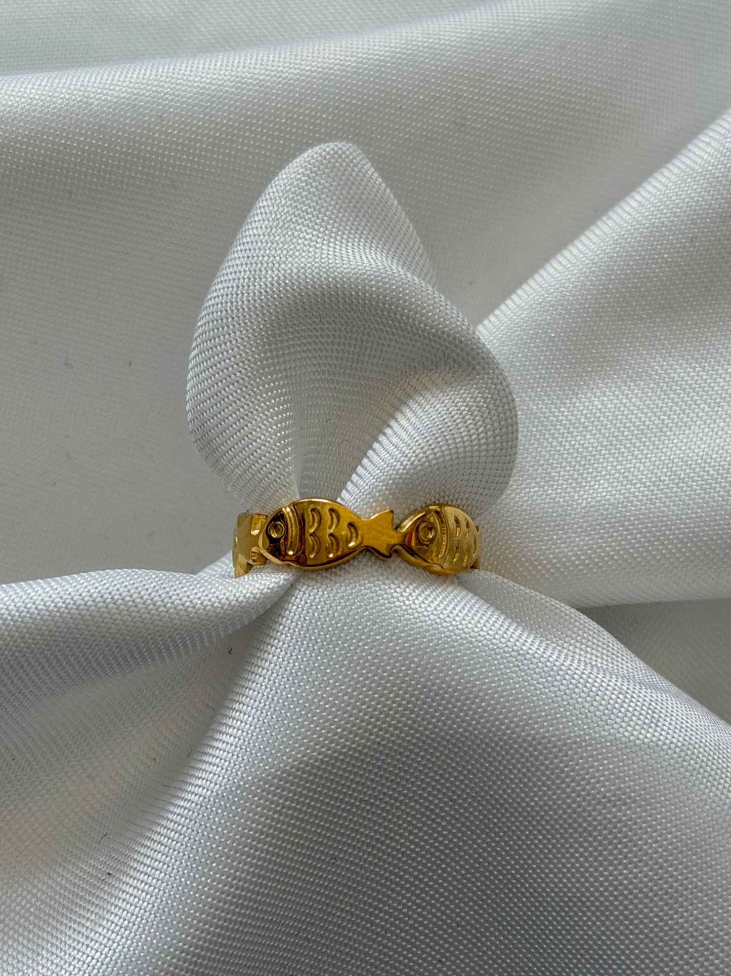 ‘LITTLE FISH’ ring - goud