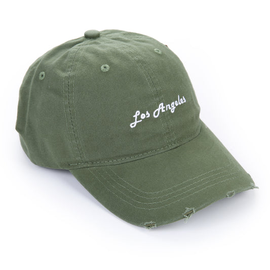 ‘LOS ANGELES’ pet - groen