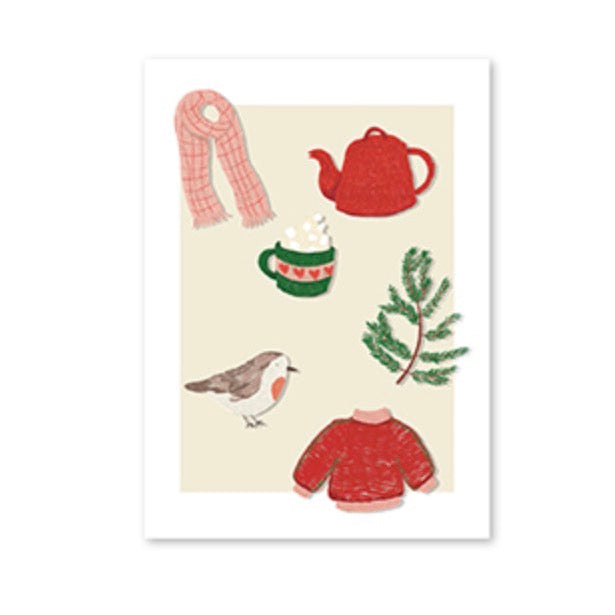 ‘DECEMBER’ kaartje