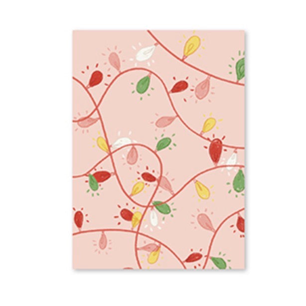 ‘CHRISTMAS LIGHTS’ kaartje