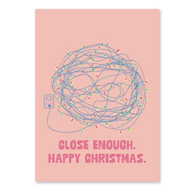 ‘HAPPY CHRISTMAS’ kaartje